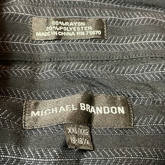 Michael Brandon Mens Button Down Shirt - Picture 6 of 6